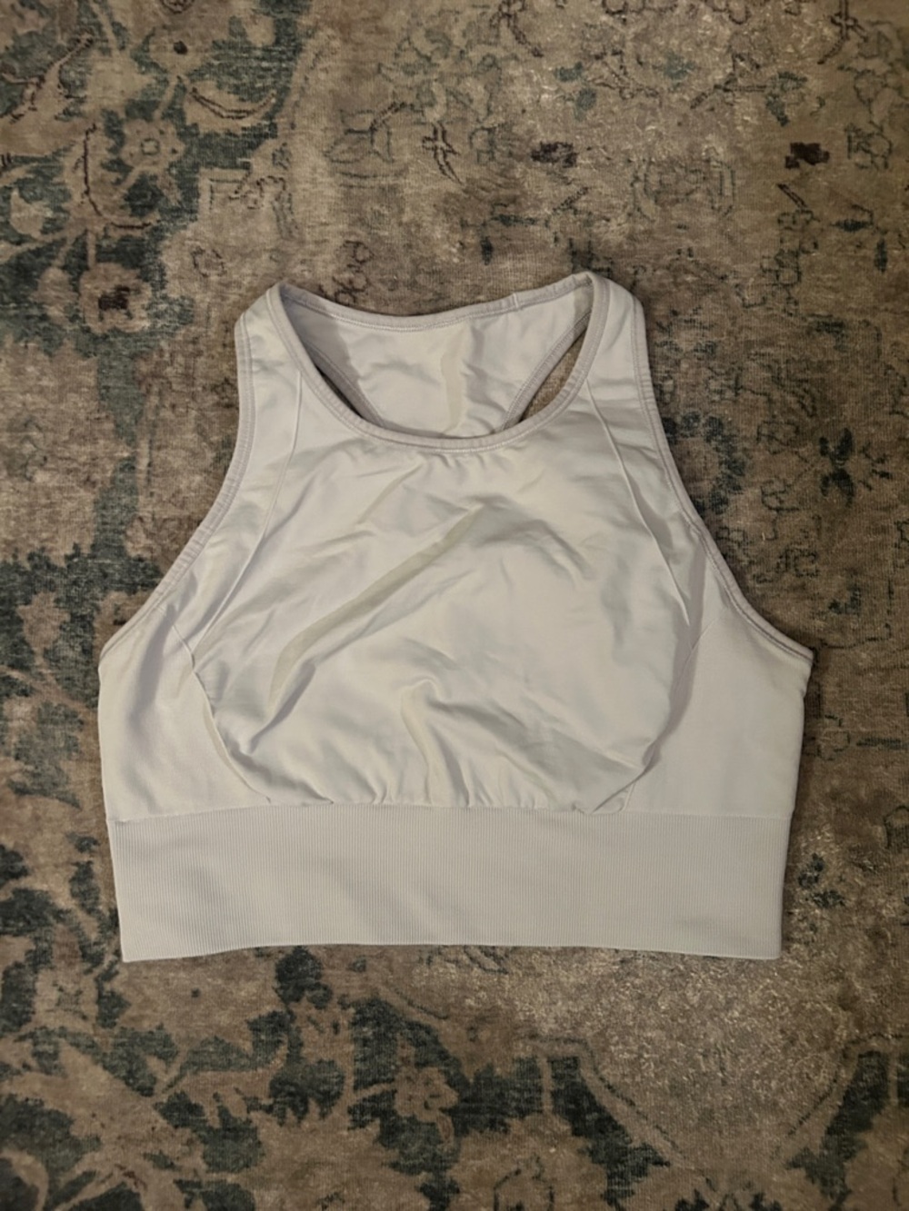 Lululemon Grey Racerback Sports Bra